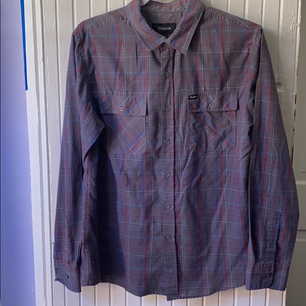 Brixton men’s lightweight button down shirt